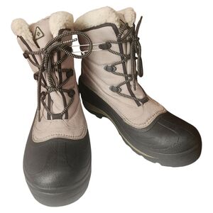 Columbia Women's Cascadian Trinity Winter Boot #BL1248-369 Beige  Size 9.5
